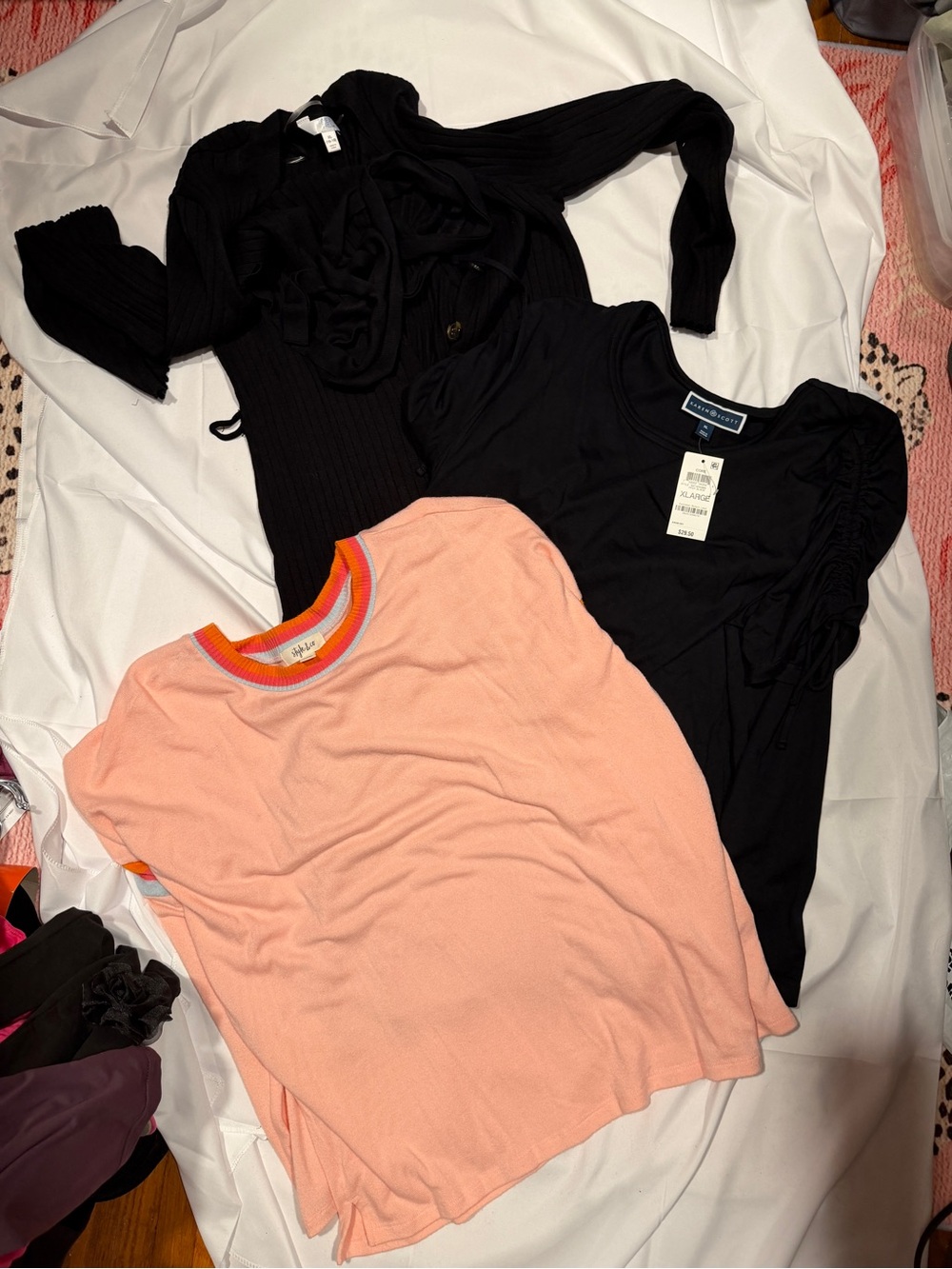 Lot of 3 tops XL